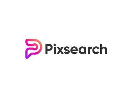 Pixsearch Modern Logo Design.
