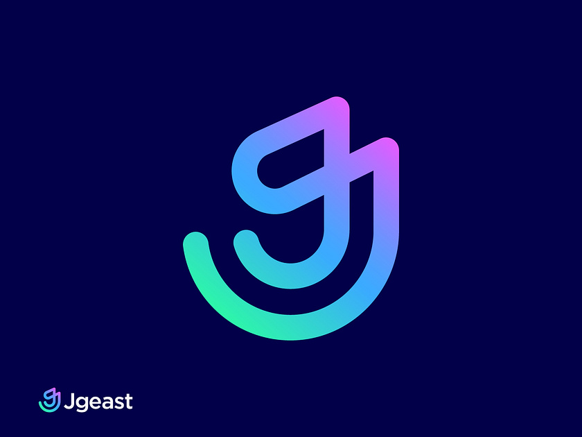 Jgeast Logo concept. Letter (J + G) Logo Design by Farjana Fim on Dribbble