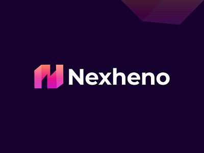 Letter N Modern Logo Design. Nexheno Logo Mark .