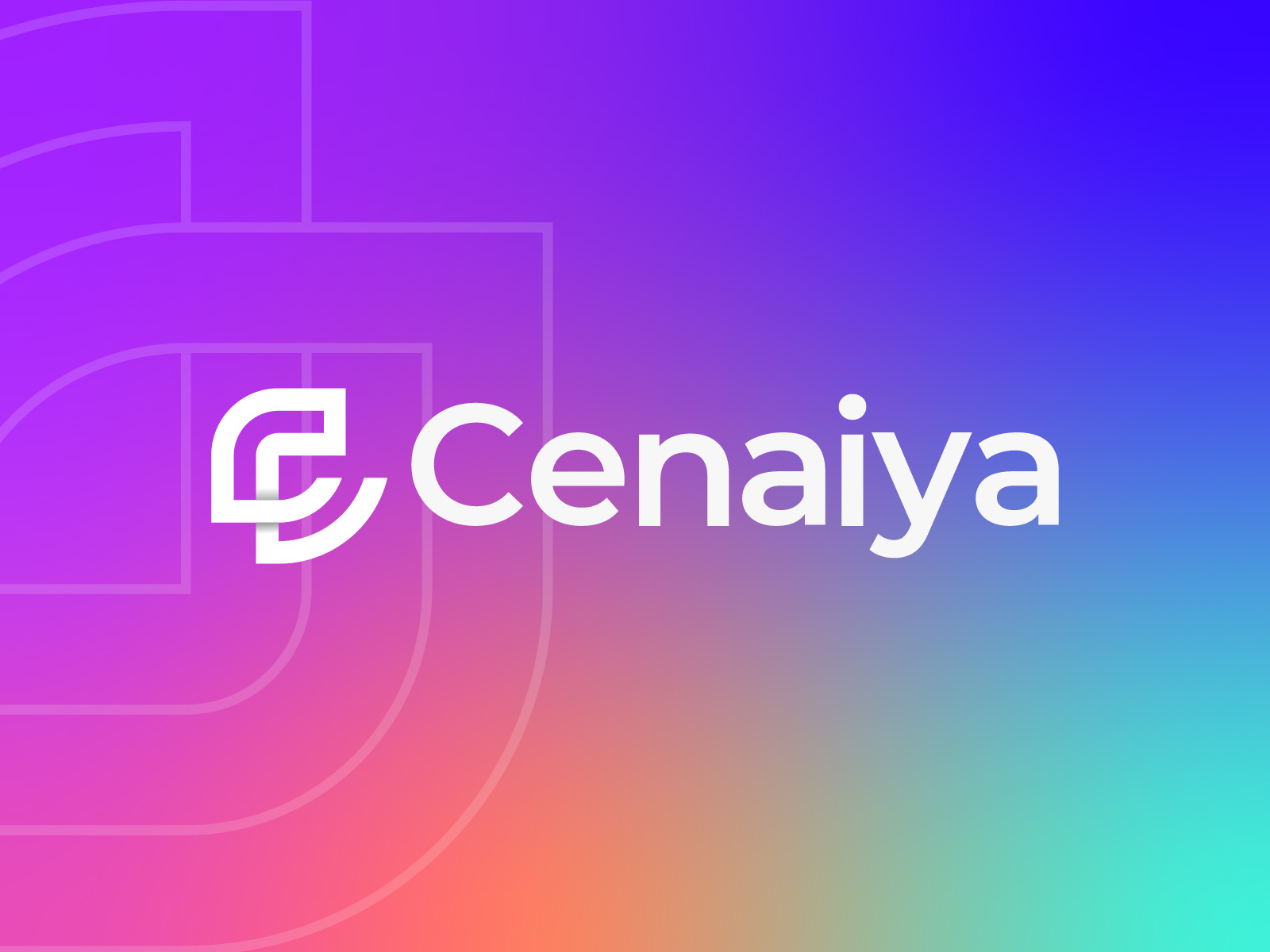 Cenaiya logo concept. Modern logo / logo mark / creative logo by ...