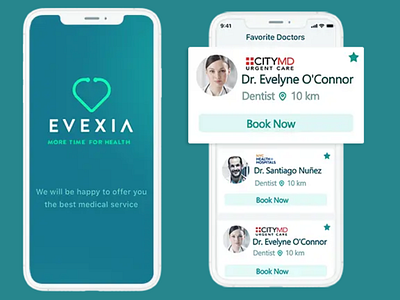 Evexia App cross platform app development healthcare app hybrid app development ios app development mobile app development react native development