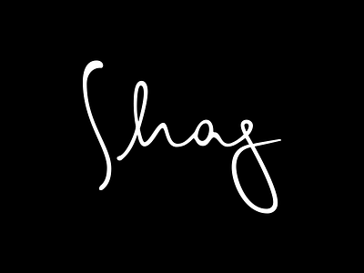 Shag branding identity logo product strategy