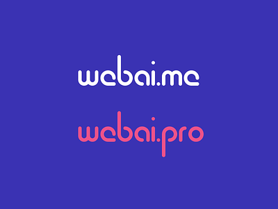 Webai domain logo webai website