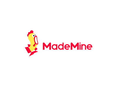 MadeMine Logo box chicken gift gift box logo
