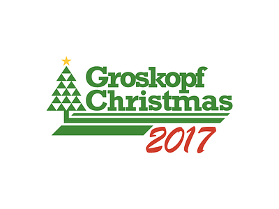 Groskopf Christmas 2017 christmas green holiday party red xmas