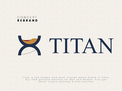 Titan Watch Logo Rebrand branding graphic design logo