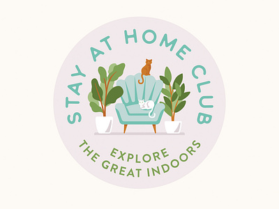 Stay At Home Club Badge