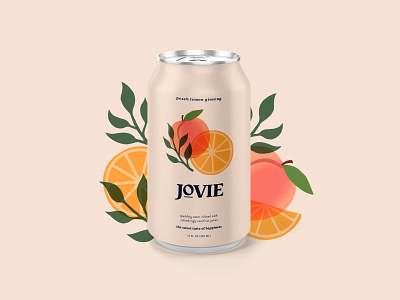 Jovie Sparkling Water art brand identity branding dailylogo dailylogochallenge design icon illustration illustrator lettering logo logotype typography vector