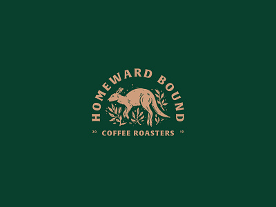 Homeward Bound Coffee animal art brand identity branding dailylogo dailylogochallenge design illustration illustrator lettering logo typography vector