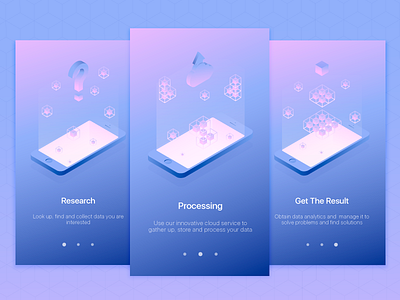 Onboarding Data App Illustrations