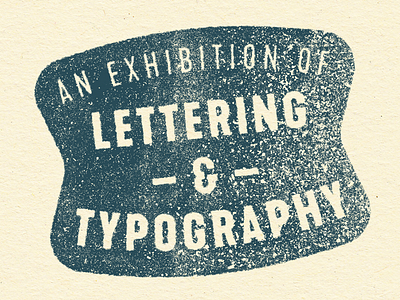 Type Exhibition Stamp