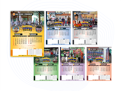 2022 CALENDAR DESIGN branding calendar design graphic design