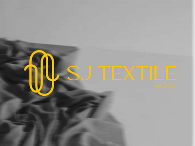 SJ TEXTILE LOGO DESIGN branding design graphic design logo textile