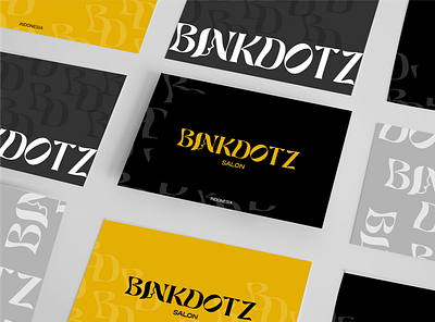 BINKDOTZ LOGO BRAND branding design graphic design hairstyle logo packaging salon