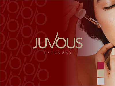 JUVOUS SKINCARE LOGO DESIGN branding design graphic design illustration logo packaging skincare
