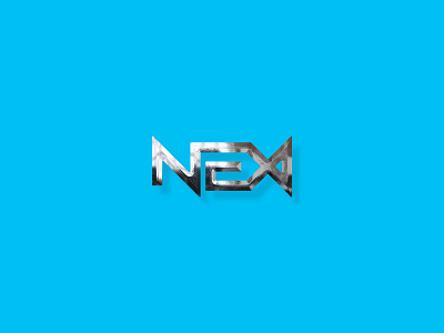 nex design ex logo logos monogram ne new nex simple typography