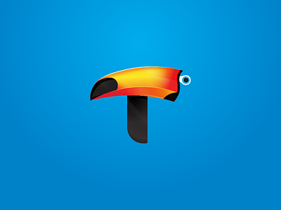 Toucan animal logo bird brasil fly icon icons mark simple t toco toucan