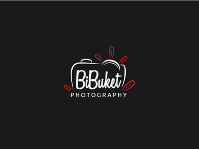 Bibuket 2 b heart icon lips logo mark photographer photography rose simple