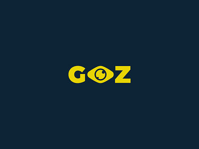 Goz eye goz icon logo logos simple words