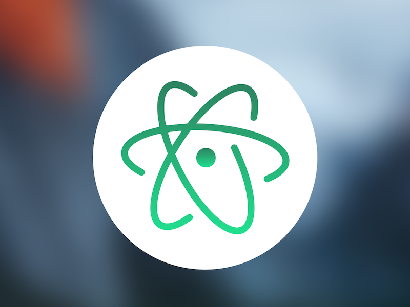 Atom - Icon Redesign by Eddie Kaiger on Dribbble