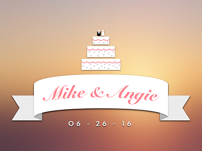 Mike & Angie - A Wedding Geofilter