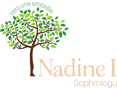 Logo pour une sophrologue design illustration logo
