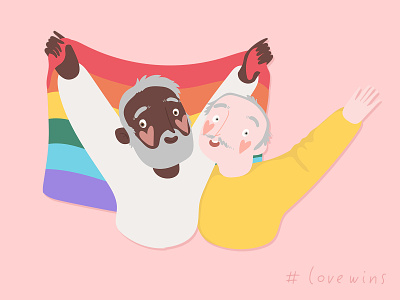 #lovewins age beautiful couple creative market cute design diversity flag gay happy happy pride month homosexual illustration lgbt lgbtq month old parade pride rainbow