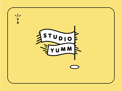 The Yumm Flag flag logo studio