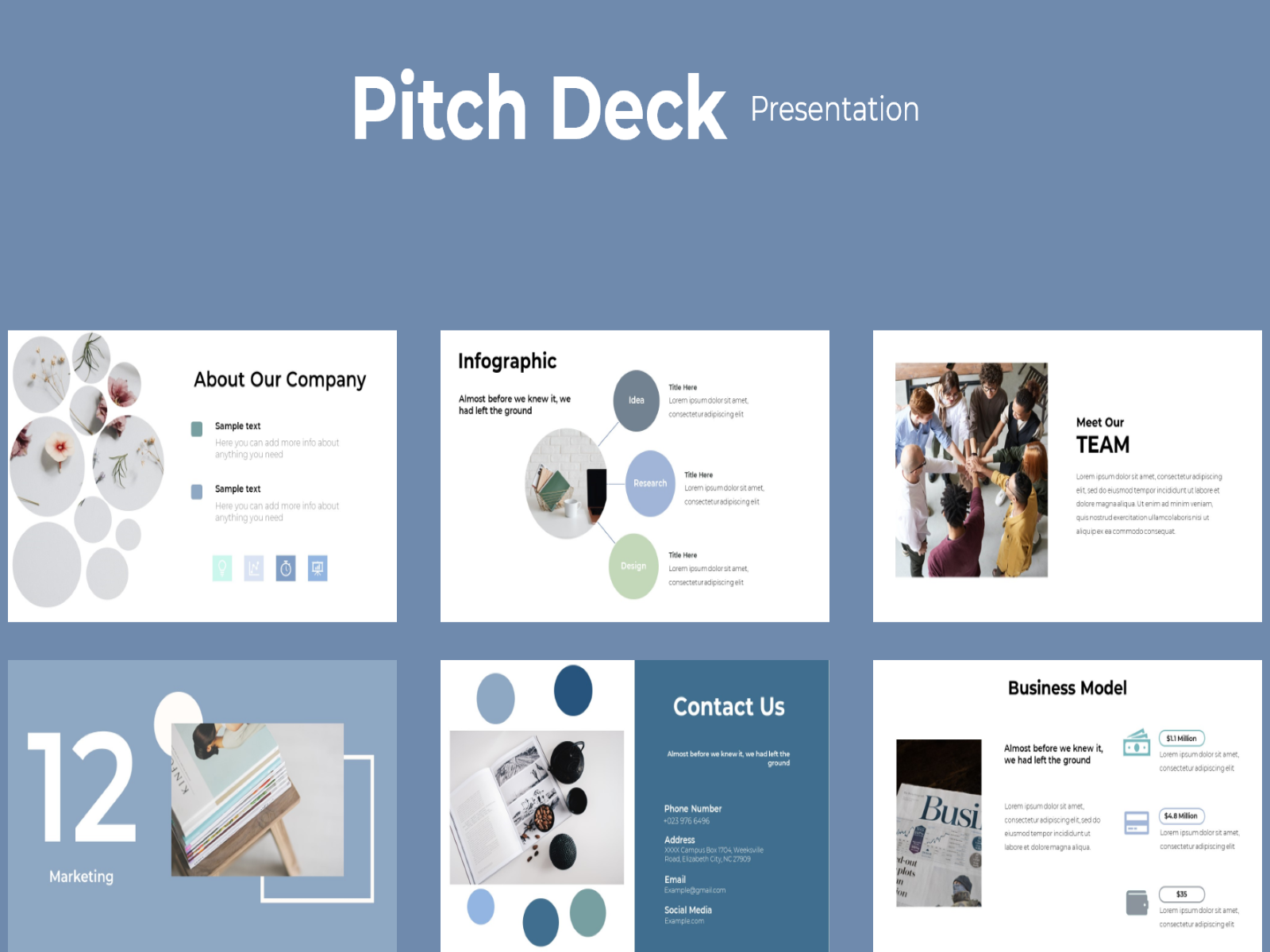 Pitch Deck by Mars on Dribbble