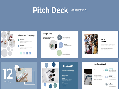 Pitch Deck business presentation infographics minimal presentation pitch deck presentation pitch deck template powerpoint presentation pptx presentation template