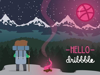 Very first dribbble shot