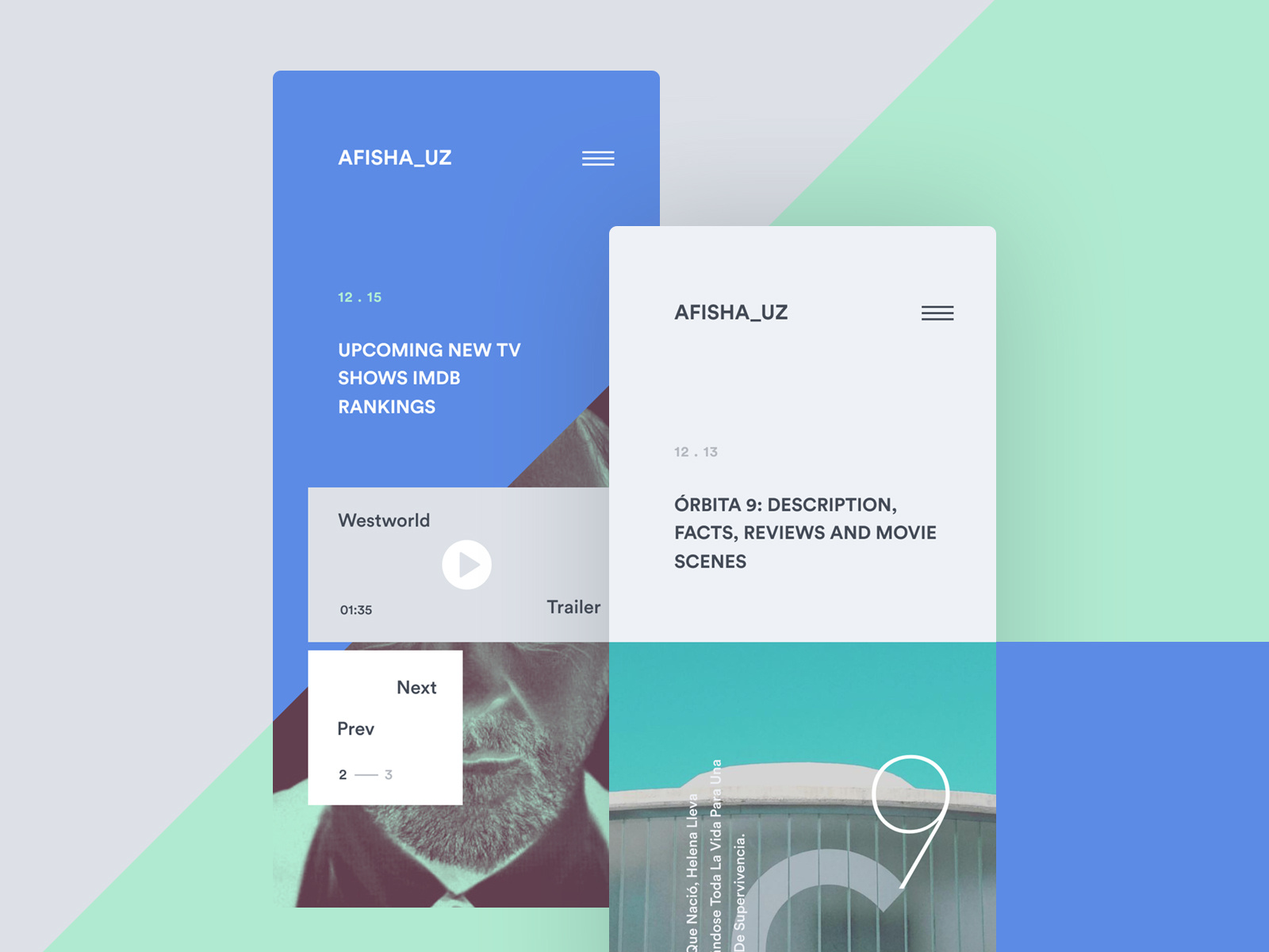 afisha_uz mobile by Sherzod Mirzaakhmedov on Dribbble