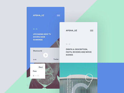 afisha_uz mobile android inteface interaction design ios material mobile app mobile app design product design ui design ui ux user experience design user interface design ux design visual design webdesign website mobile version