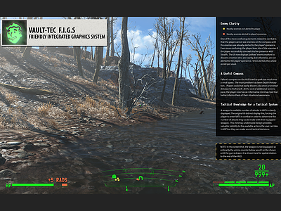 WIP Fallout 4 UI Concept - HUD fallout games illustrator photoshop ui ui design user experience user experience design user interface user interface design ux ux design