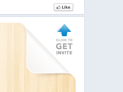 Facebook Welcome Page facebook like invite
