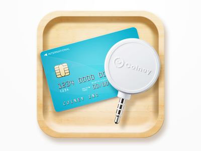 Coiney iOS app icon creditcard icon ios