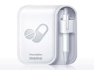 Prescription memo app icon