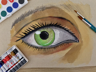Painter test eye