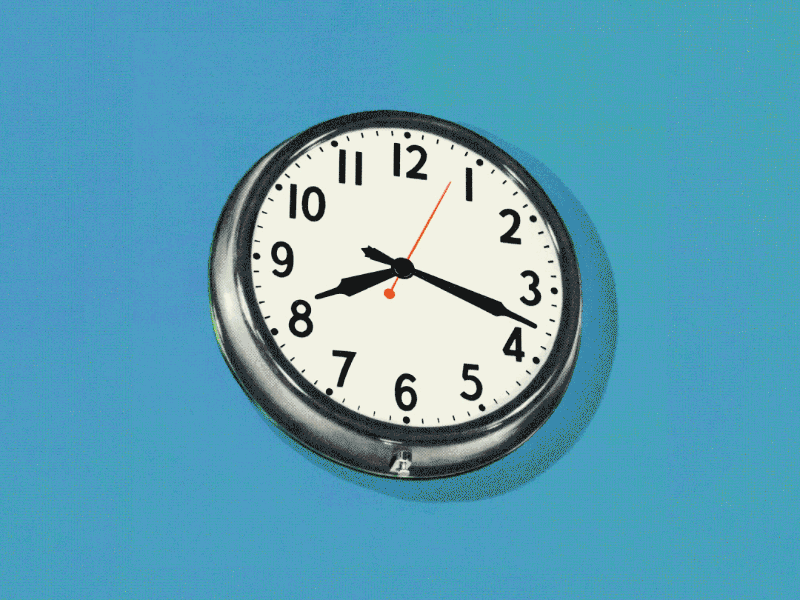 Black Friday Sale Countdown animation black clock countdown friday gif illustration retro retrosupply social media supply vintage