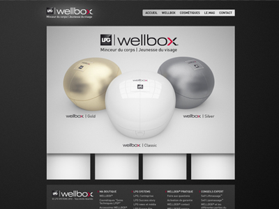 Webdesign + Products Rendering