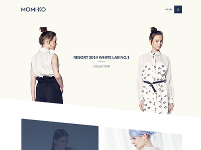 MoMi-Ko - Branding & Website branding fashion site web webdesign