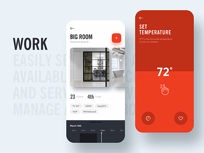 Co-Working App - Book & Control