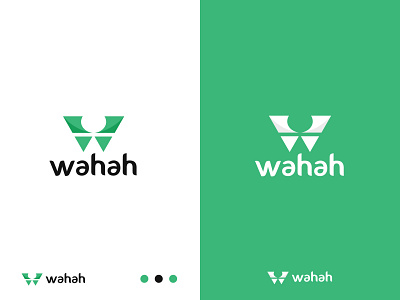 App logo design | w | h | wahah abstract logo app logo branding branding logo cgi sahid cgisahid flat logo green minimalist logo green w h logo h app logo h logo logo logo branding logo maker minimal clean logo sahiduzzaman sahid w app logo w logo wahah