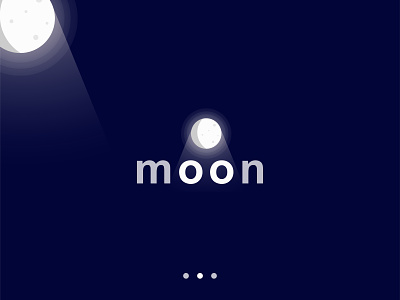 Moon logo design cgisahid circle logo light logo light ray logo moon light logo moon logo