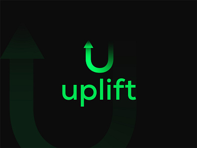 Uplift minimalistic logo design
