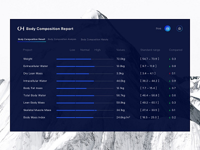 Body Composition Result