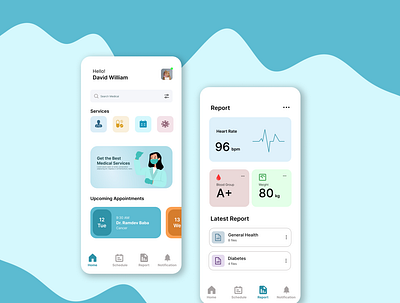 Medical App Ui design health medical ui ux