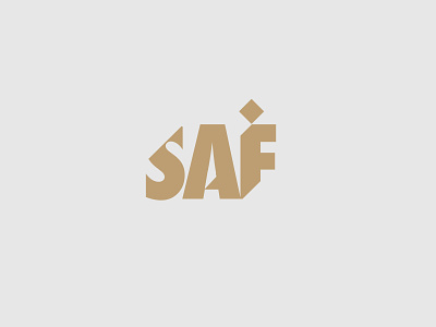 SAF | Salim A. Fillah arabic logo logo logo design logo designs logos logotype typogaphy