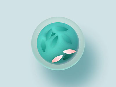 tea or pong 😯？ custom icon illustration ui