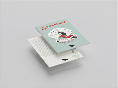 The Little Mermaid book design book book cover book illustration graphic design illustration logo the little mermaid